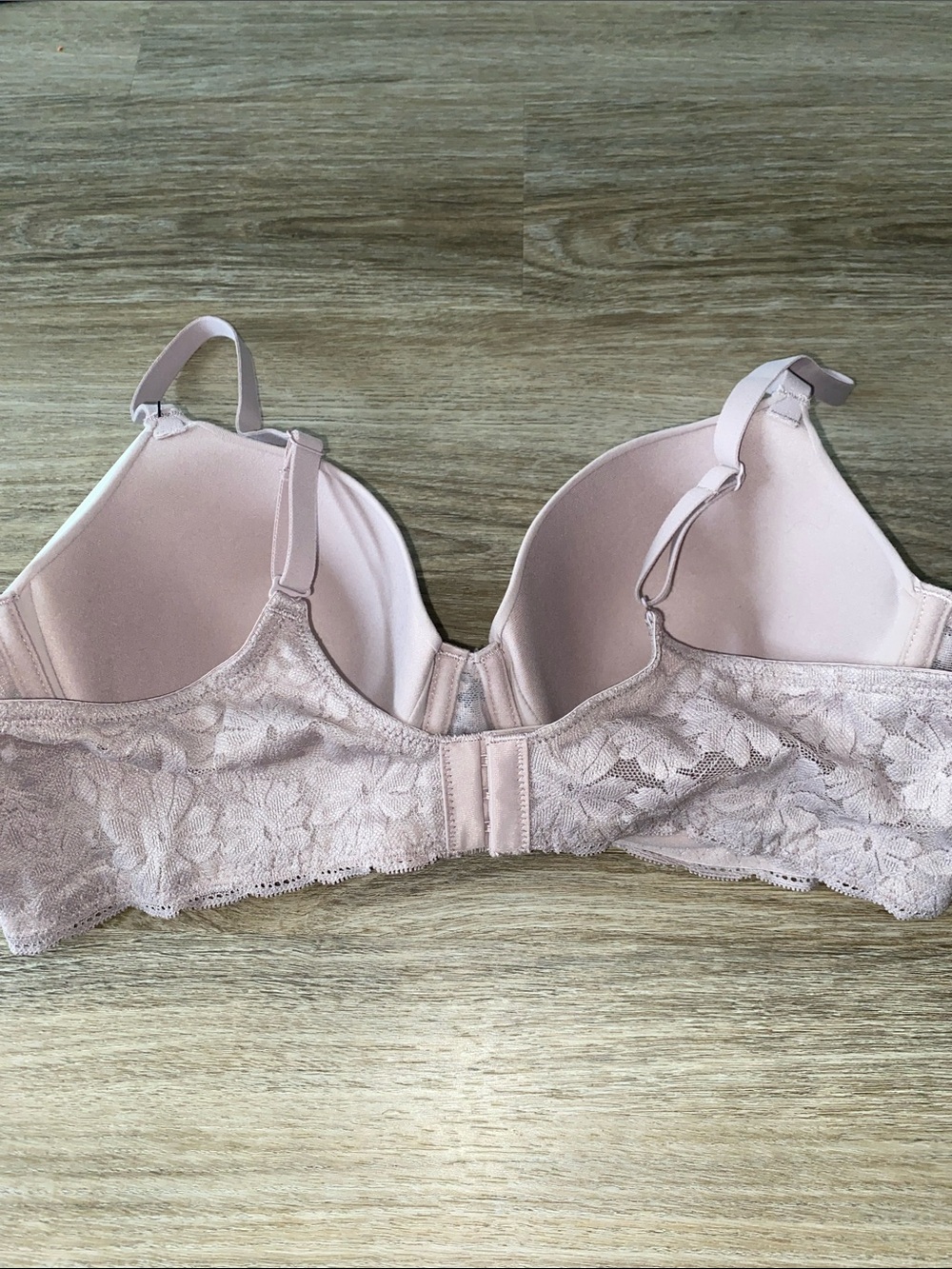 No Boundaries Light Blush Lace T-Shirt Bra - Picture 2 of 4
